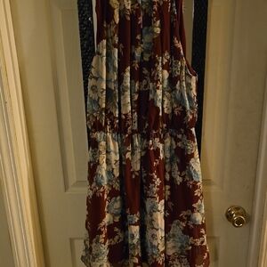 Charlotte Russe Burgundy Dress